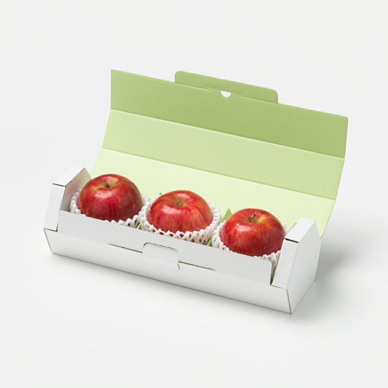 赤玉 りんご（3玉）｜Seika（せいか）国産フルーツギフト専門店