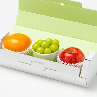 赤玉 りんご（3玉）｜Seika（せいか）国産フルーツギフト専門店