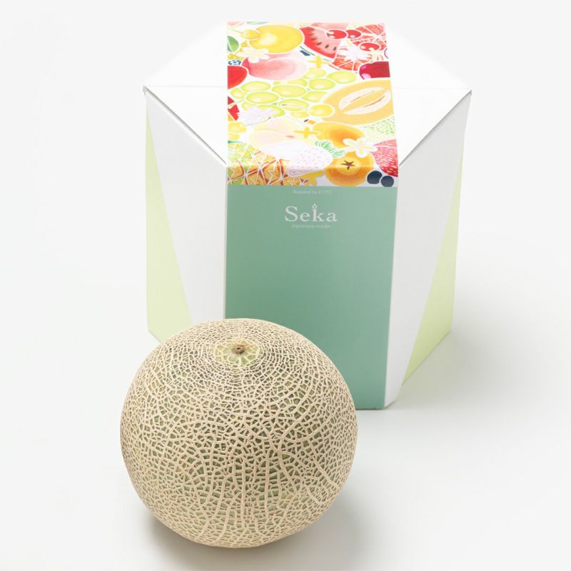 国産 赤肉メロン（1玉）《（赤肉）オレンジ》